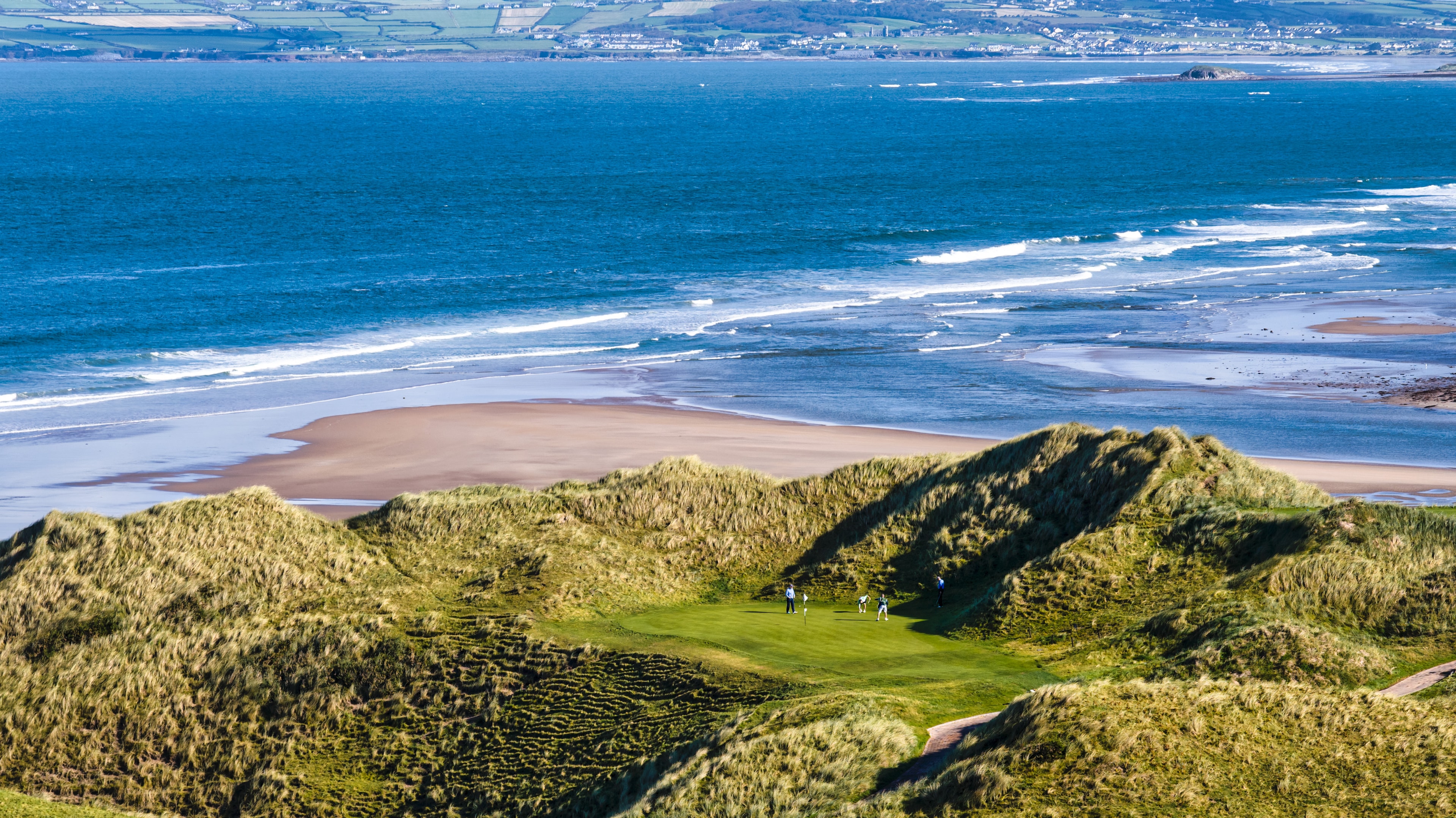 13th green at Tralee Golf Club, summer 2026